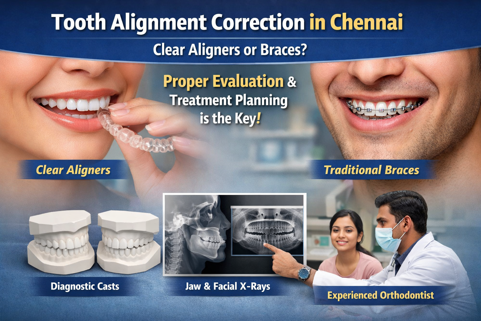 Tooth Alignment Correction